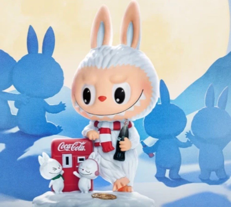 💯 Official POP MART Monsters Little Snowman Labubu  Coca-cola Series Sealed