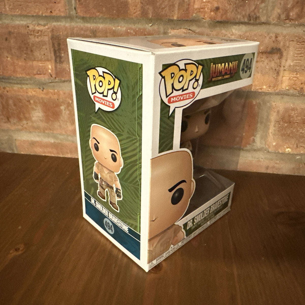 Funko Pop! Jumanji - Doctor Smolder Bravestone Vinyl Figure #494 The Rock1