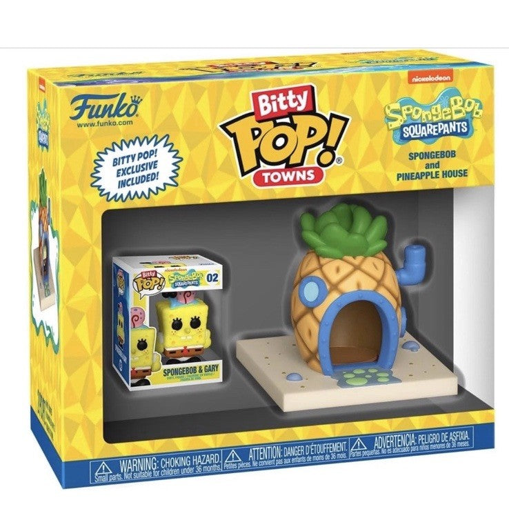 Funko Bitty POP! Towns: SpongeBob SquarePants SpongeBob and Pineapple House0