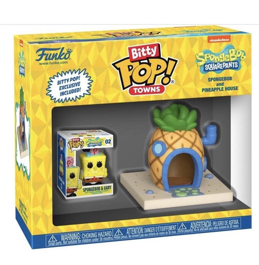 Funko Bitty POP! Towns: SpongeBob SquarePants SpongeBob and Pineapple House0