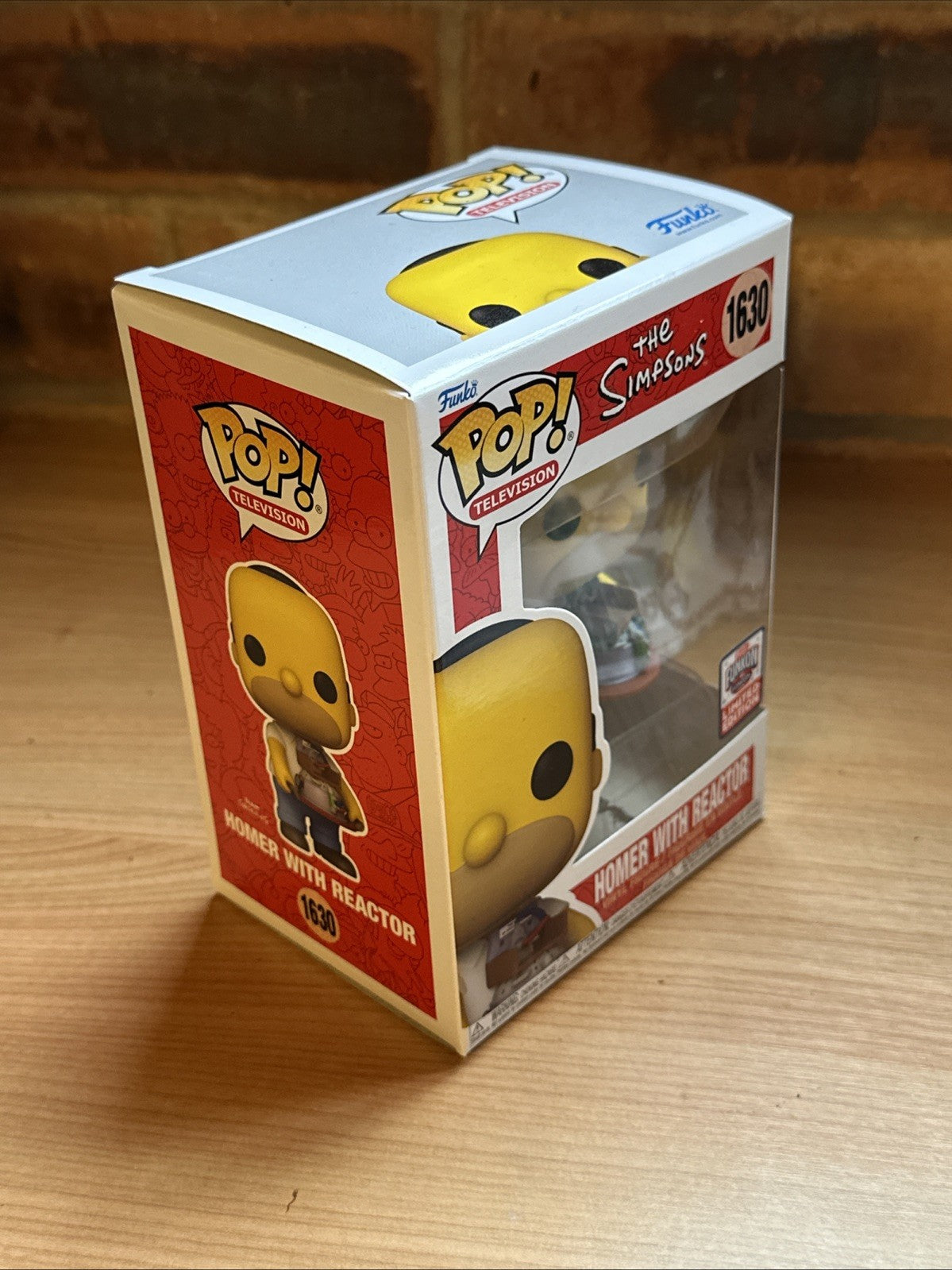 The Simpsons - Homer with Reactor (2024 Funkon London LE) #1630 - Funko Pop!
