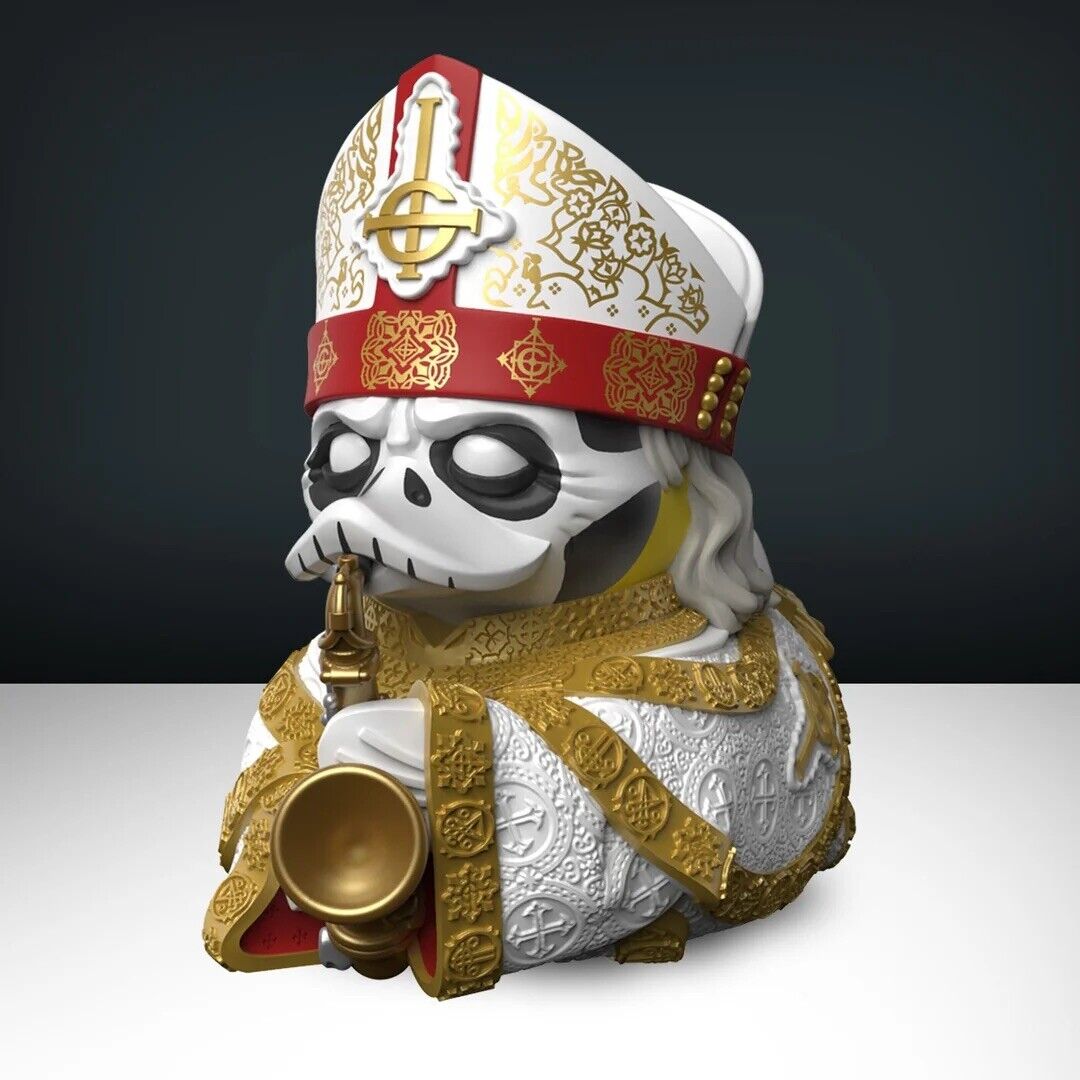 TUBBZ Ghost: Papa Nihil  Boxed Collectible Duck Official Rock Band Cult