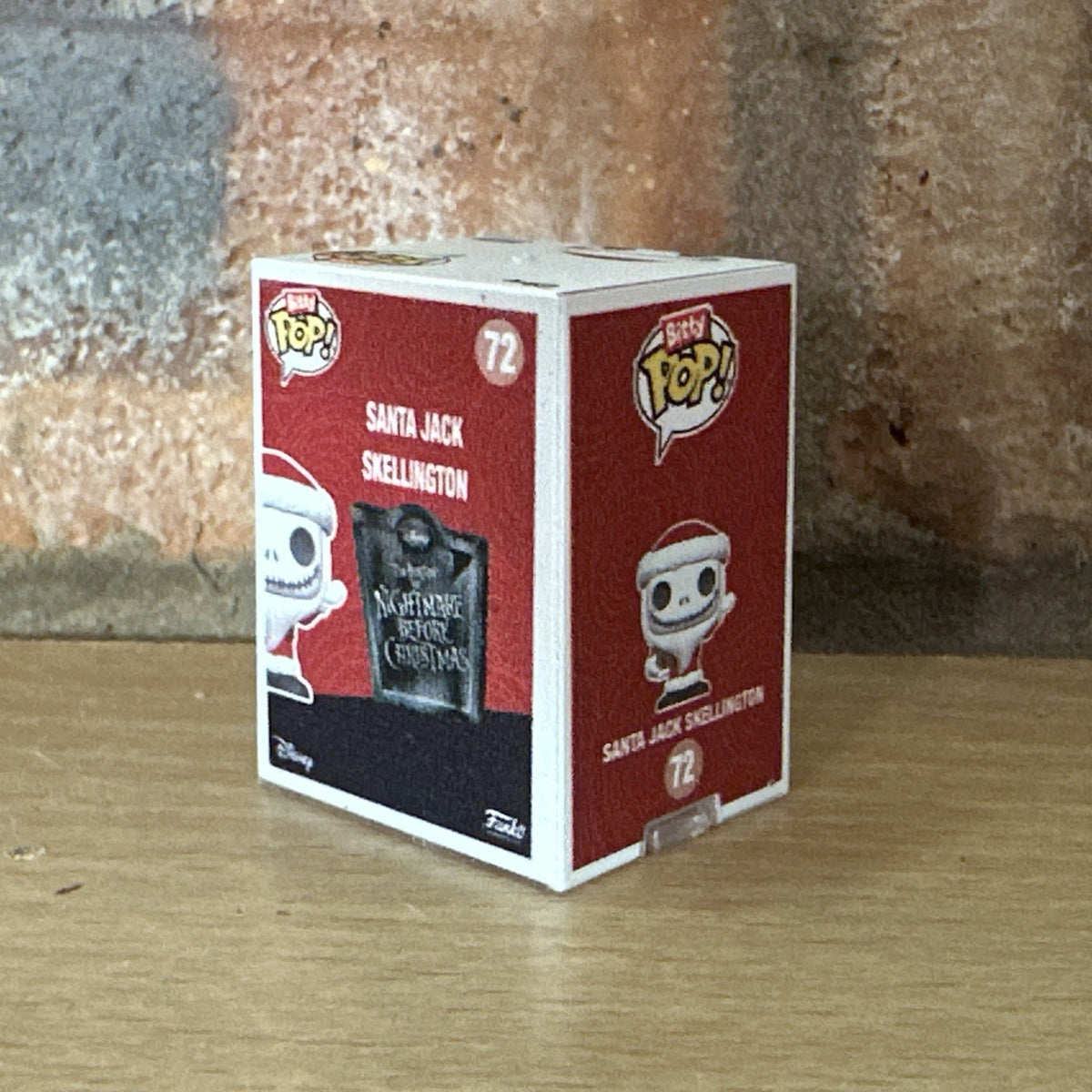 Funko Bitty Pop Santa Jack Skellington Nightmare Before Christmas #72 Xmas Gift1
