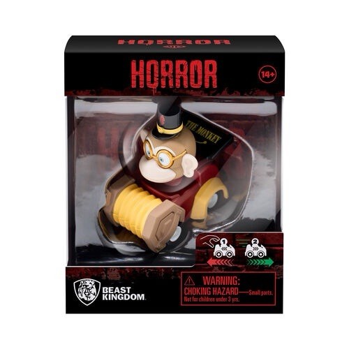  Accordion Monkey ‘ Zoom Hero Yume Horror Conjuring Beast Kingdom Pull Back Car0