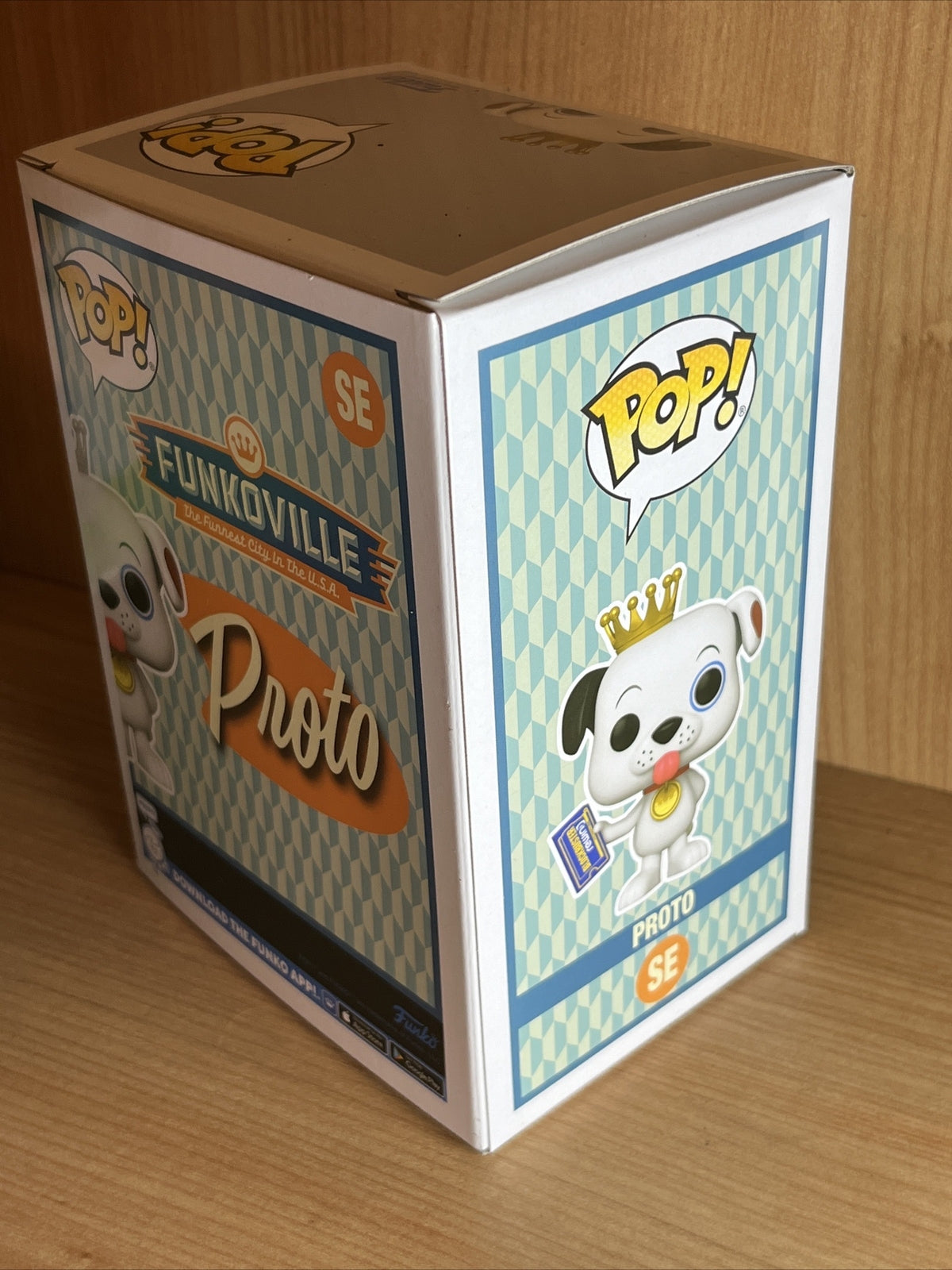 FUNKO SDCC Pop PROTO AND BLOCKBUSTER CARD #SE VINYL FIGURE  2023 LIMITED EDITION2