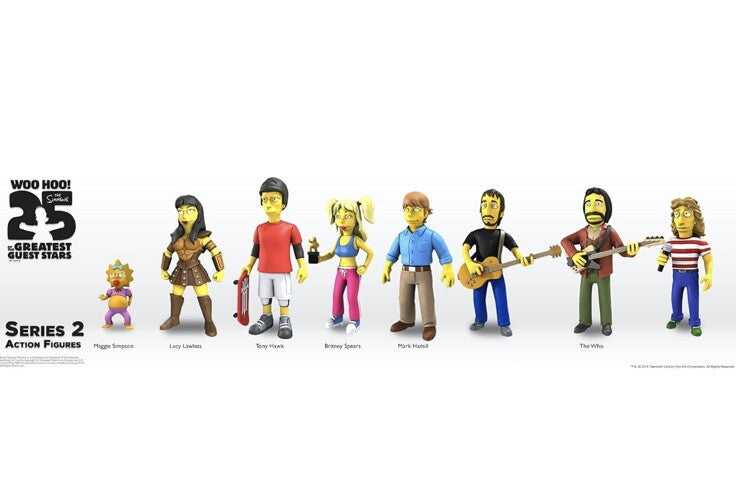 The Simpsons Lucy Lawless Guest Stars Series 2  BNIB RARE BLIND BOX