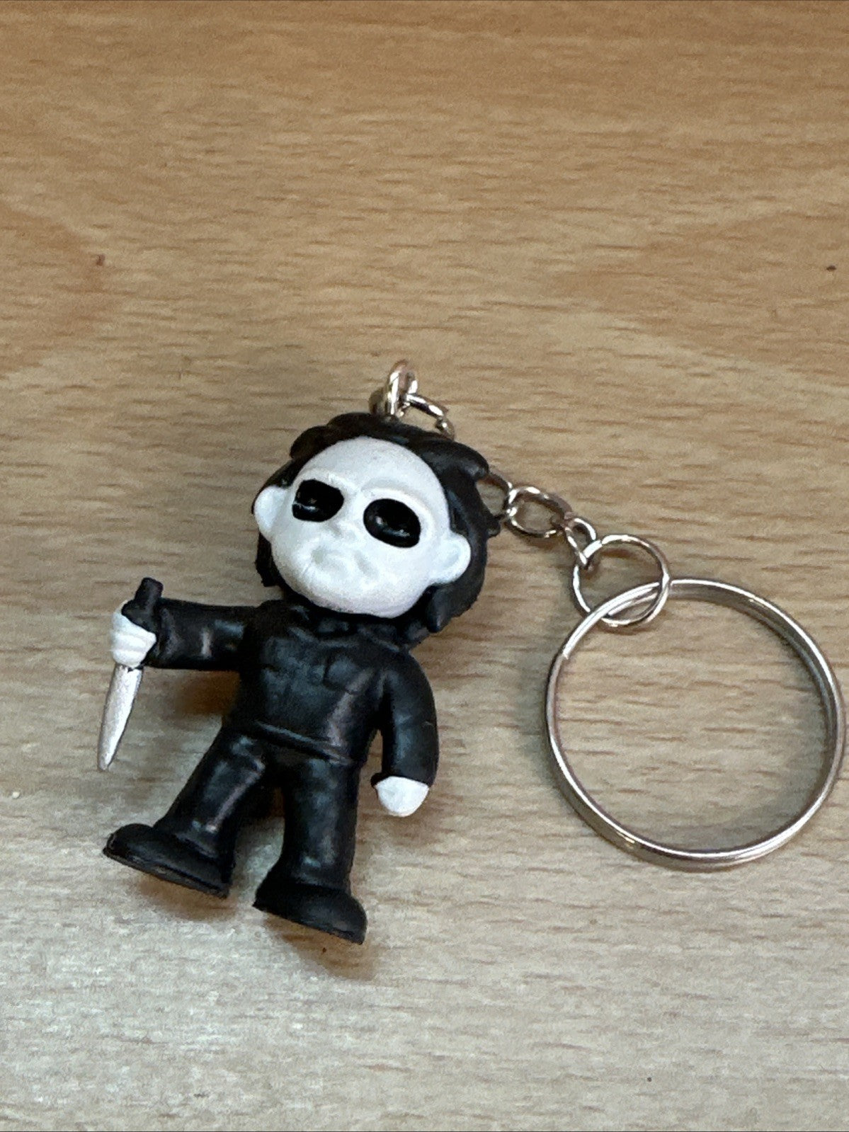 Myers Halloween 3D Key ring Horror TV Movie Goth Gift Kids Cult gift Keychain0
