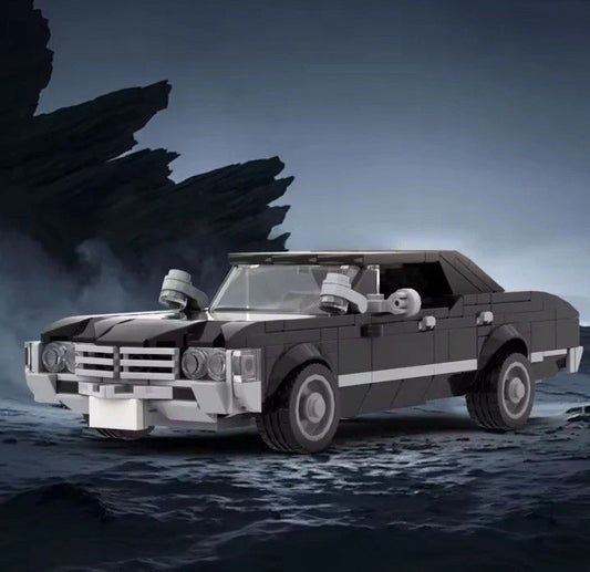1967 supernatural Chevrolet Impala | Black | Building Brick Set MOC 375 PCs