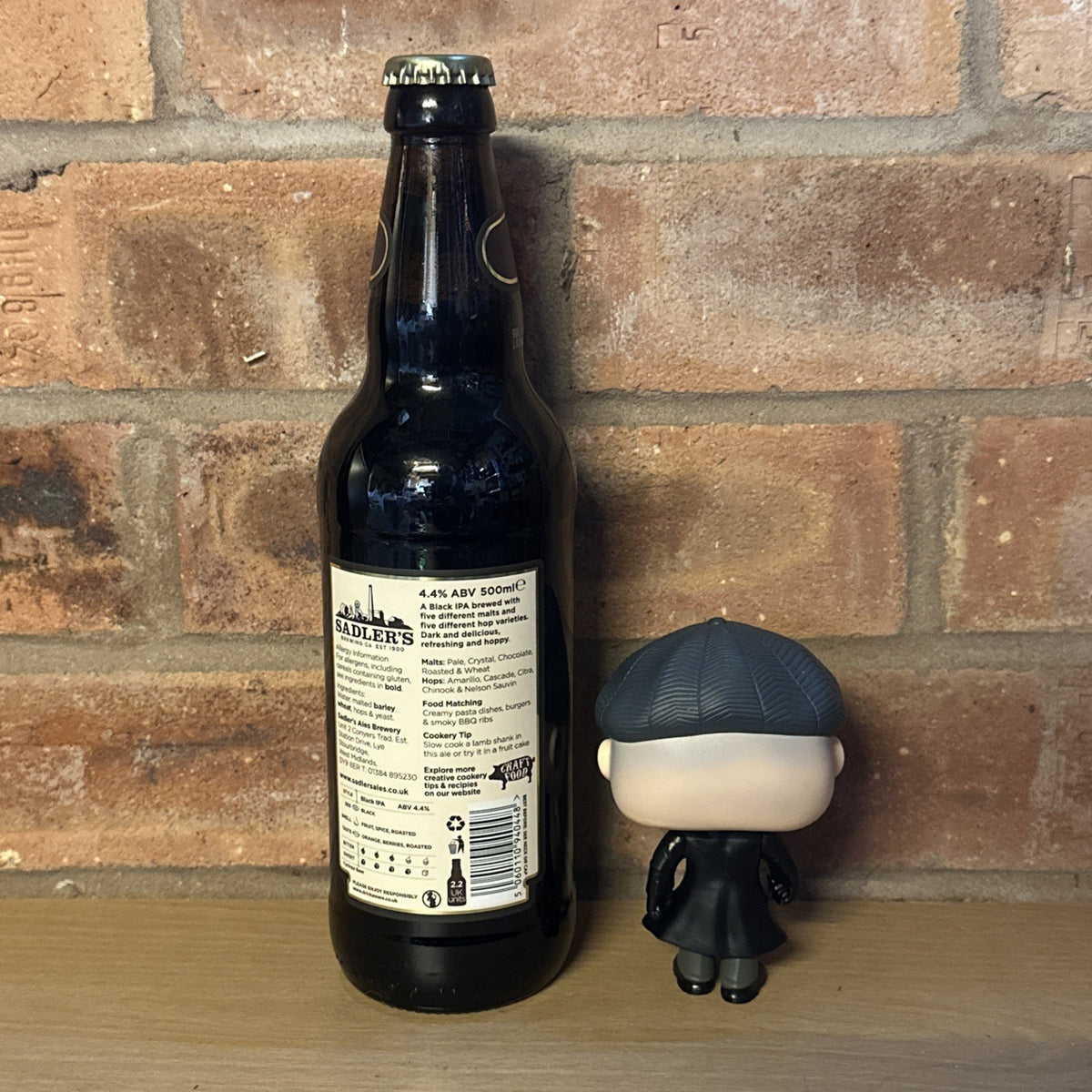 Peaky Blinder Sadlers Black IPA Full OOD And Tommy Shelby Funko Pop Man Cave1