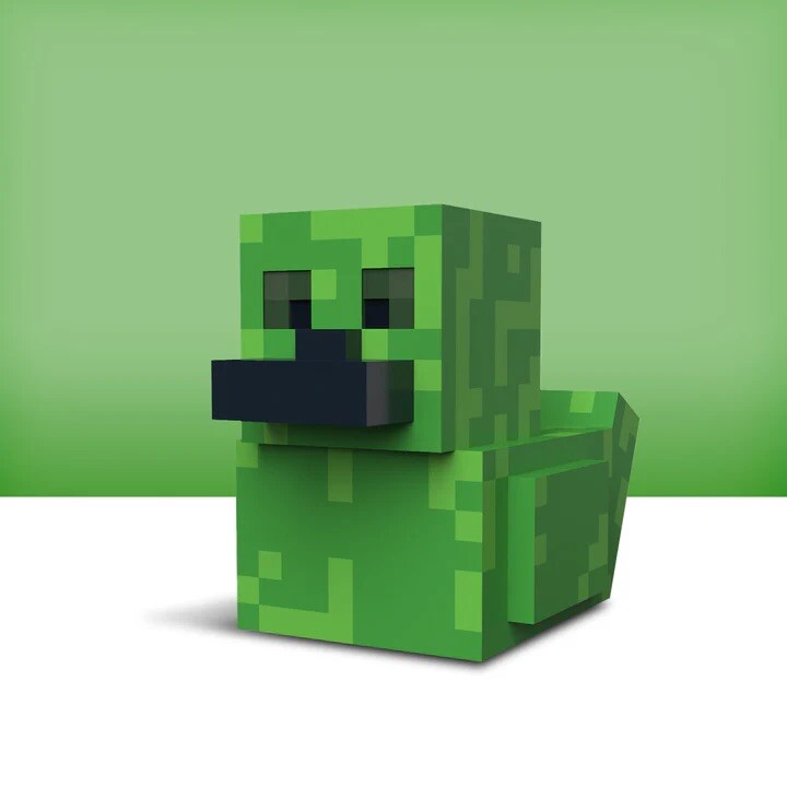 Minecraft Creeper And Steve Tubbz Duck Set Cosplay Duck 1st Ed Gaming Film Gift8