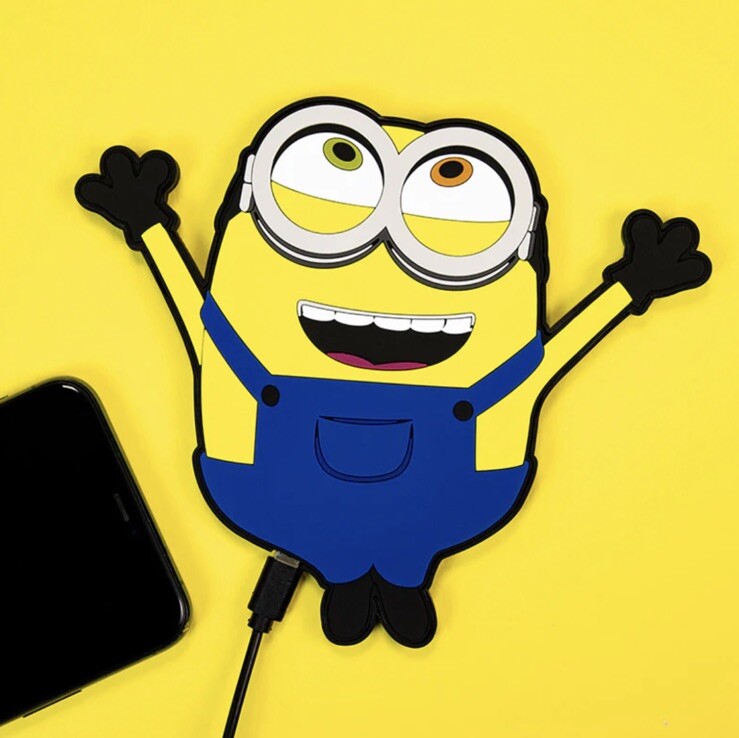  Minions Despicable Me Wireless IPhone Mobile Charger Pad MOBILES USB3