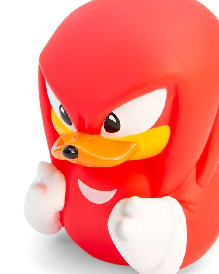  Sonic the Hedgehog Knuckles TUBBZ Boxed Duck   Netflix Movie Gaming Collect Set6