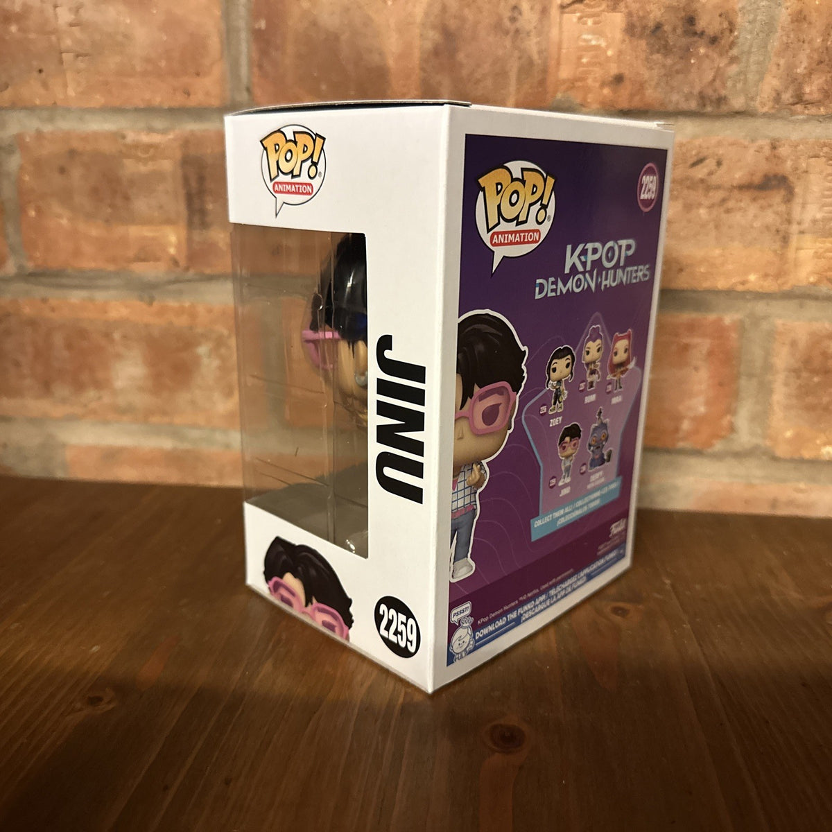 FUNKO POP KPOP DEMON HUNTERS Jinu 2259 K Pop Huntrix Group Band New  Gift3