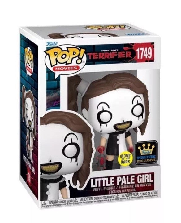 Terrifier Little Pale Girl GLOW GITD Funko Art The Clown  Speciality 1749 In Stk