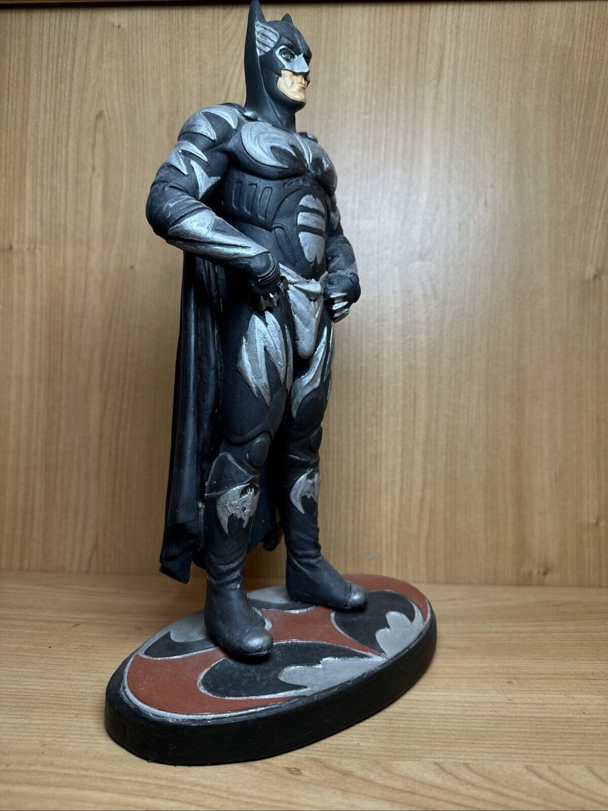 Hand Made 12in Comic Con Dc Multiverse Batman Robin Movie George Clooney Statue