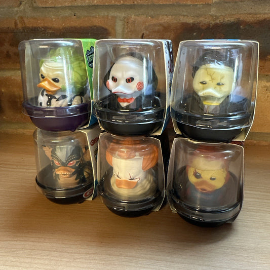 Tubbz Mini Horror Set Of 6 IT Myers Billy Beetlejuice Chucky Gremlins Ducks