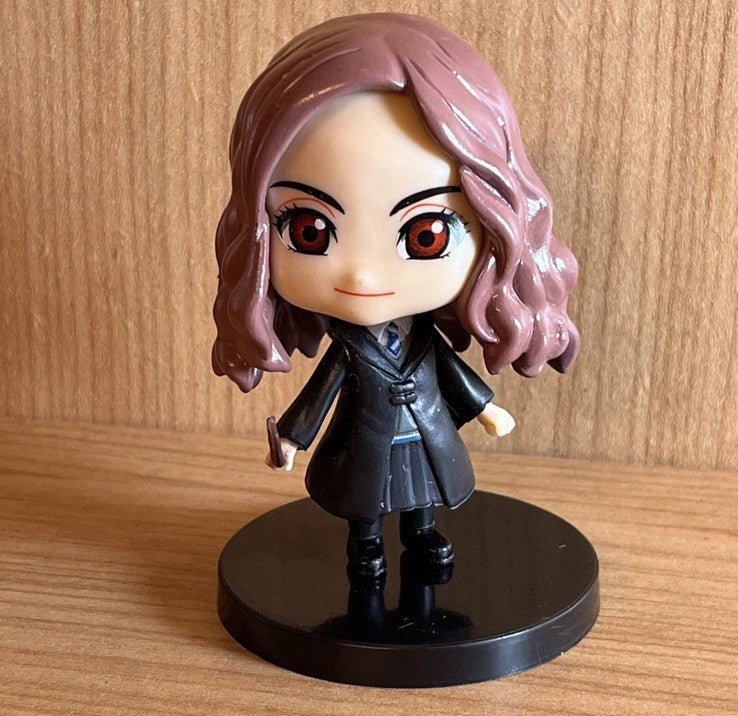 HARRY POTTER Hermione Granger 8cm VINYL FIGURE NEW With Stand gift box1