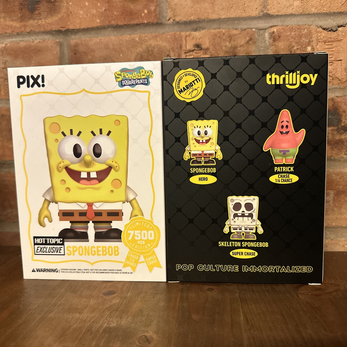 Thrilljoy Pix! Spongebob Squarepants  Hot Topic Common 7500 PCS In Stock Now2