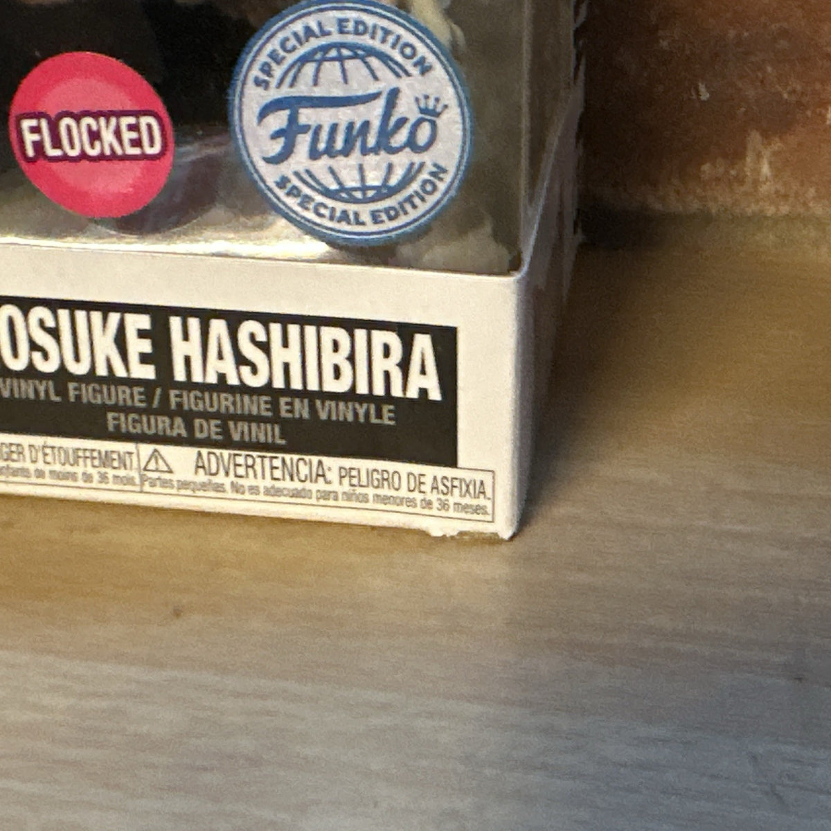 funko Demon Slayer - Inosuke Hashibira with Blades Crossed Flocked Pop!4