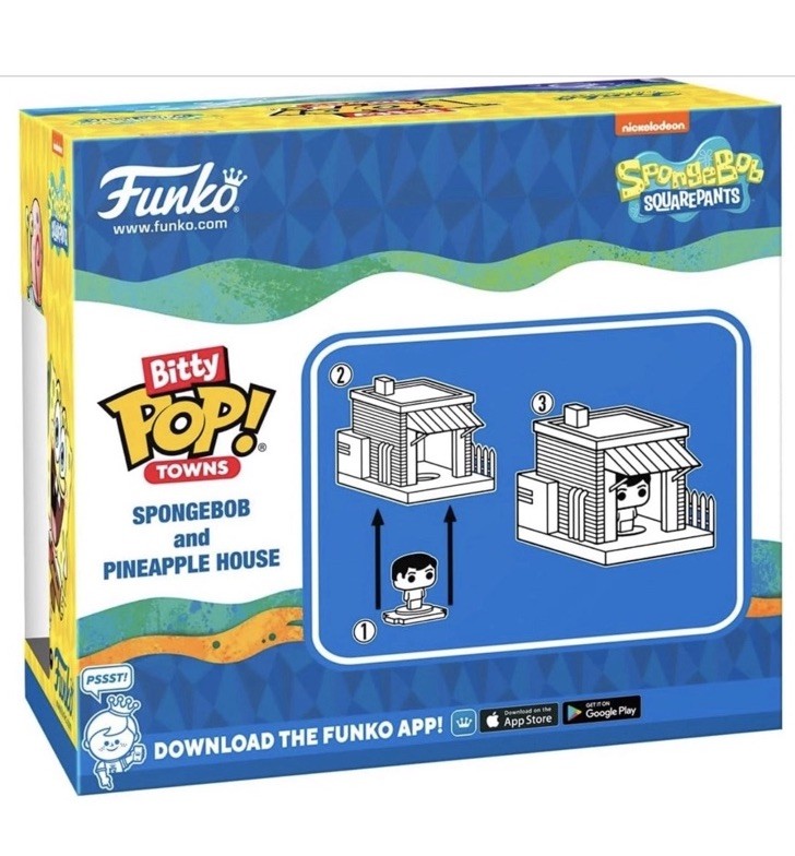 Funko Bitty POP! Towns: SpongeBob SquarePants SpongeBob and Pineapple House1