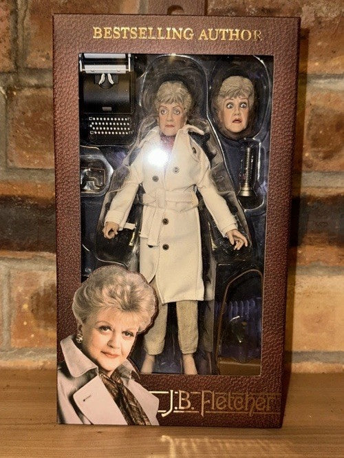 Official Neca MURDER SHE WROTE JESSICA FLETCHER 8" clothed action In Stk