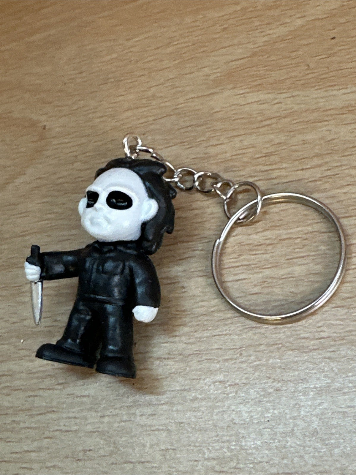 Myers Halloween 3D Key ring Horror TV Movie Goth Gift Kids Cult gift Keychain1