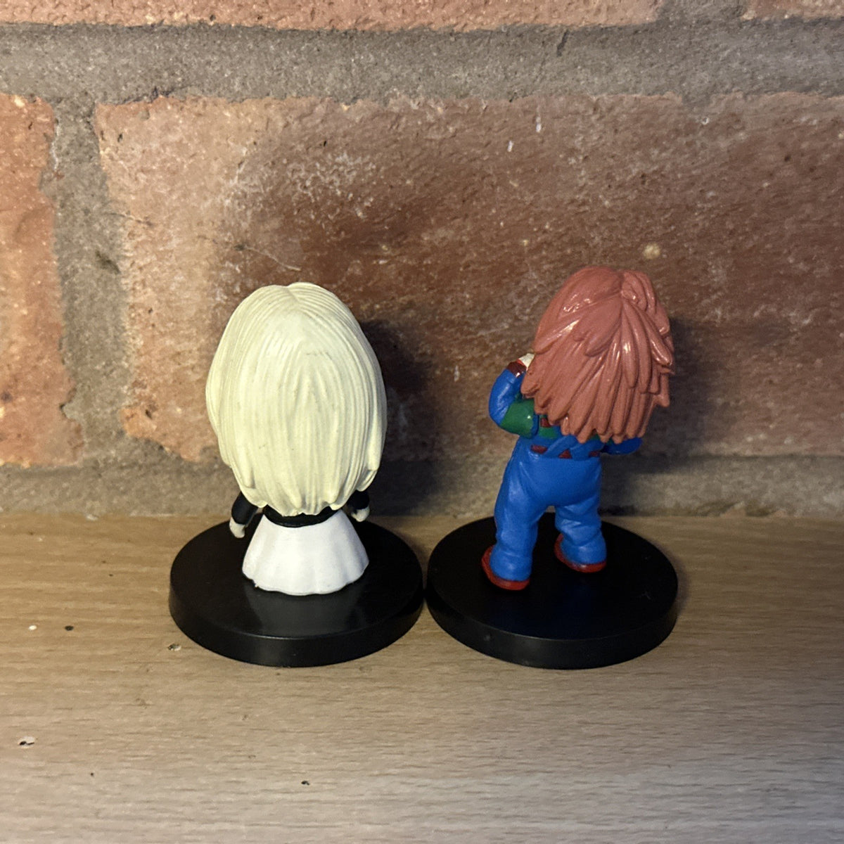  Chucky And Tiffany Horror Movie Figure  Pop Halloween Cult Film 5cm Collect Set1