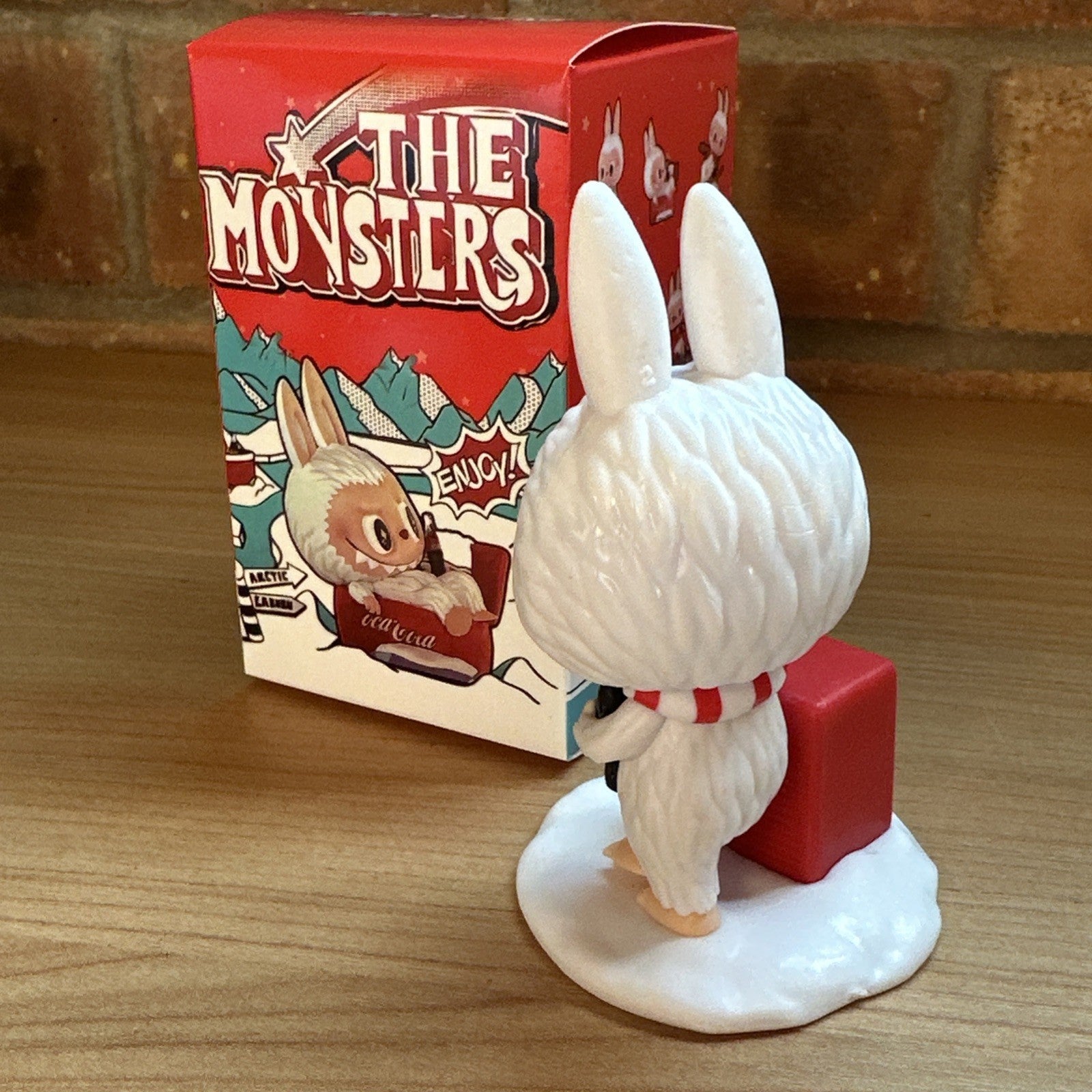 The Monsters Little Snowman Labubu  Coca-cola Series Unofficial Boxed
