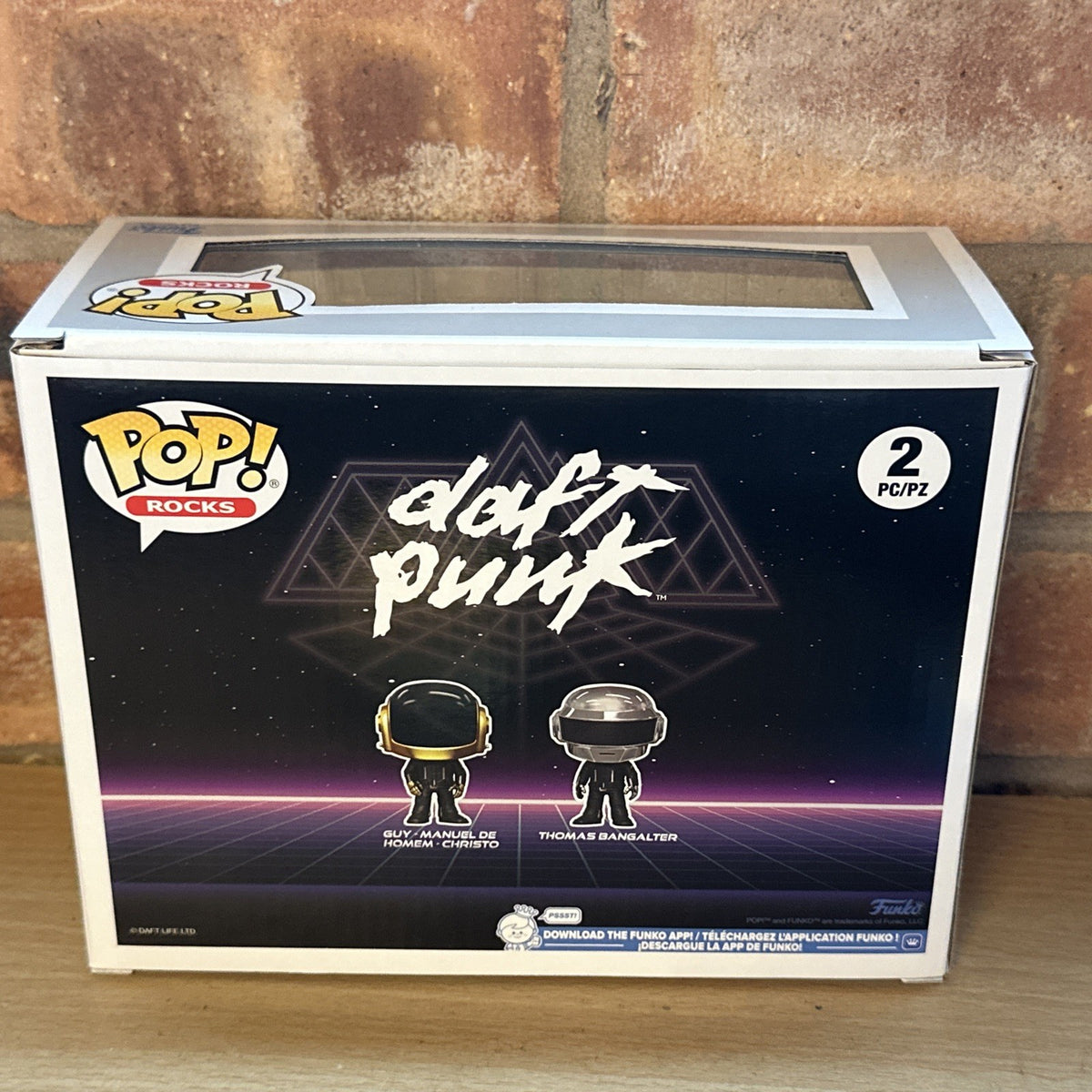 FUNKO Pop! Daft Punk Alive Era 2-Pack  Exc Hot Rocks Ltd Ed Music Rock Merch1