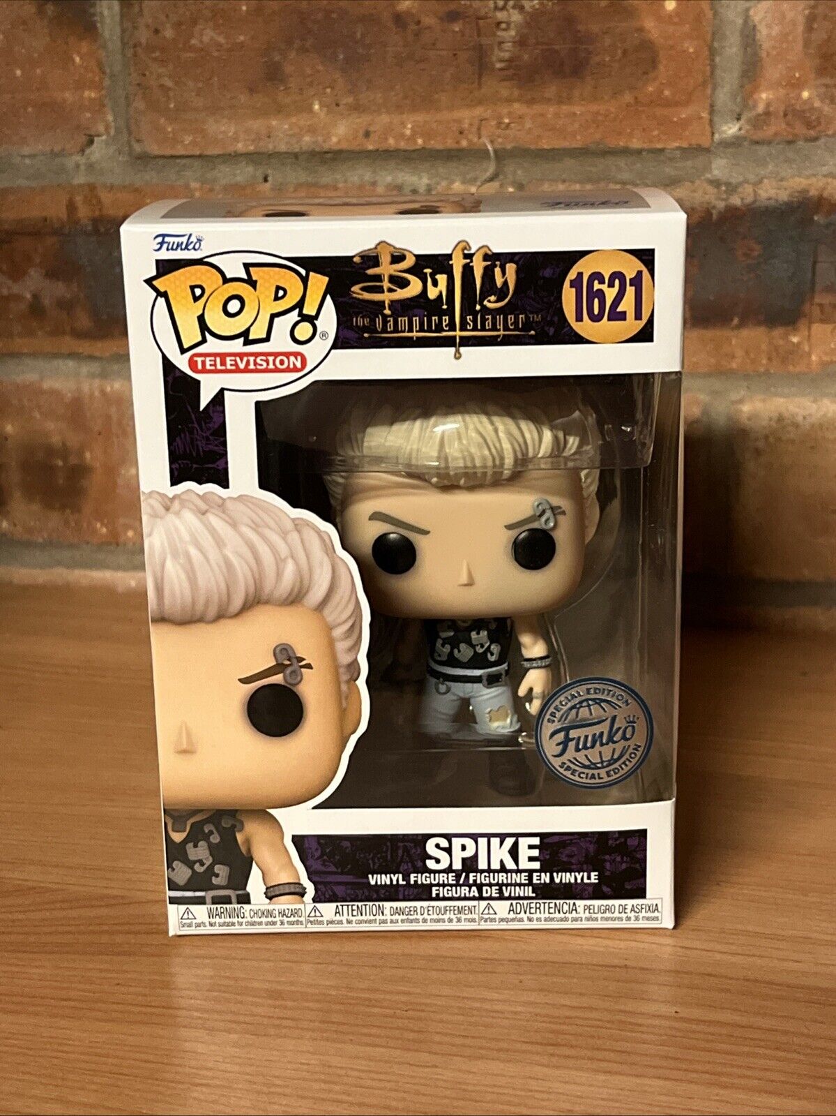 POP Television Buffy The Vampire Slayer Punk Spike  Exclusive #1621 In Stock 2wk