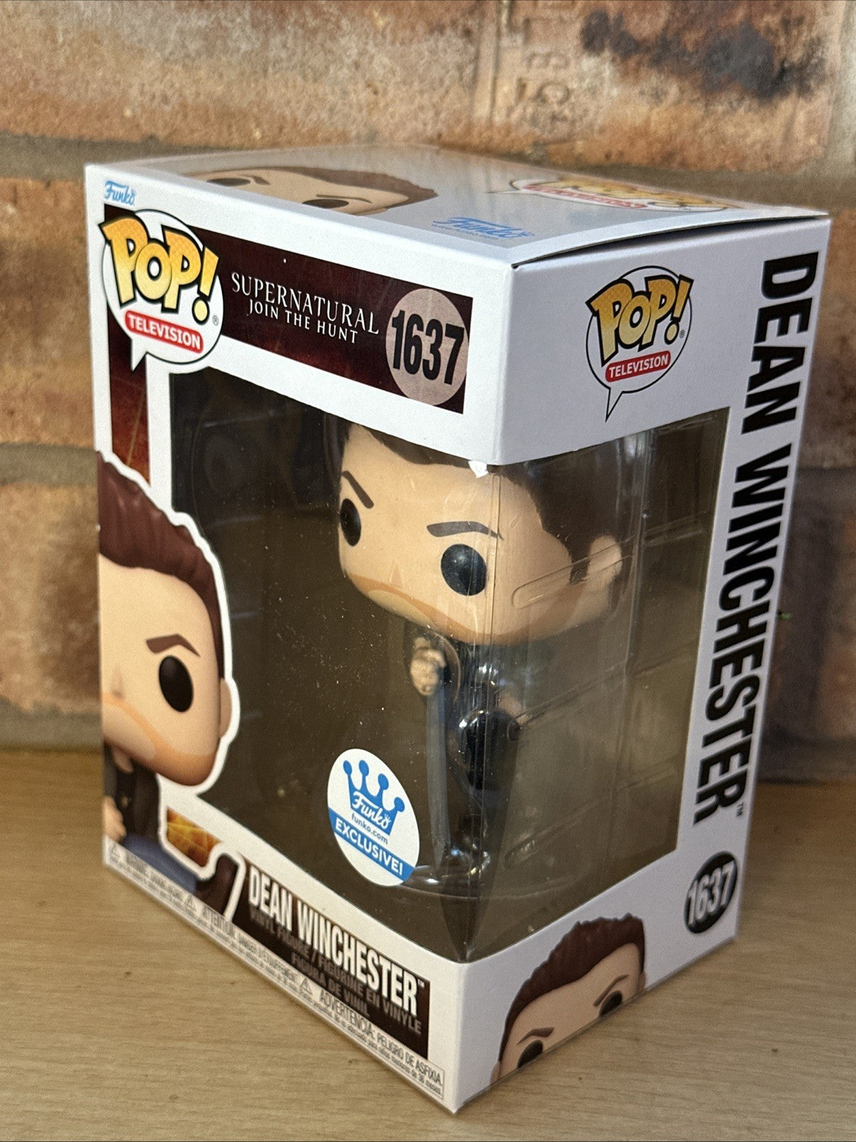 Supernatural Dean Winchester Funko Exc #1637 Eye Of The Tiger In Stock1