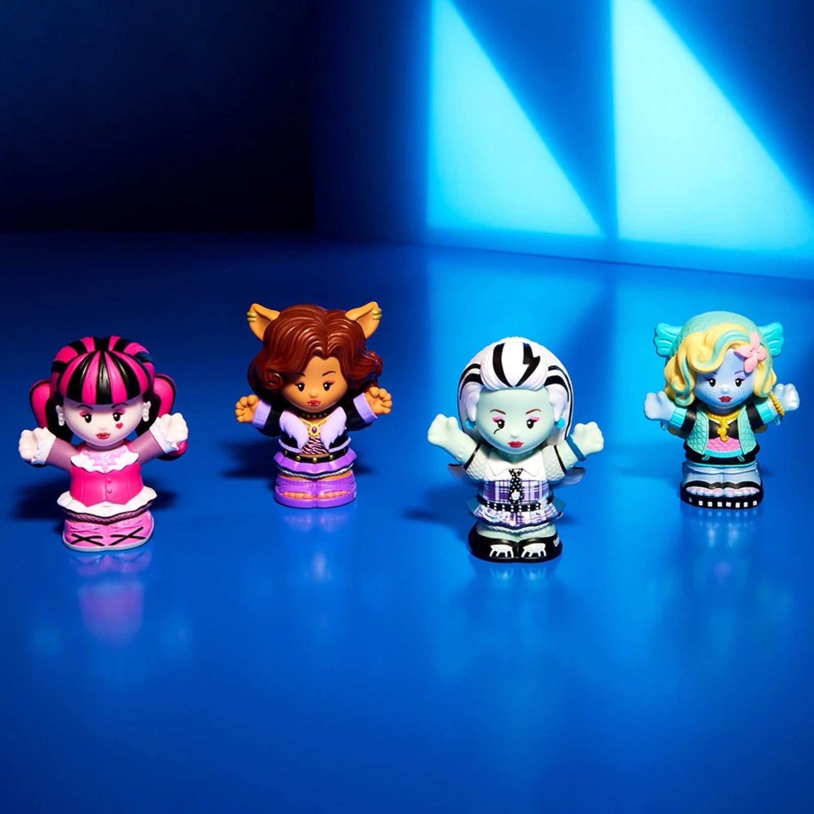 New Exclusive Little People Collector Monster High Set Rare Ltd Ed In Stock