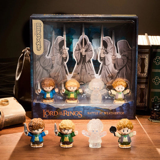 LORD OF THE RINGS Little People Collector WEATHERTOP SET LIGHT UP FRODO In Stock