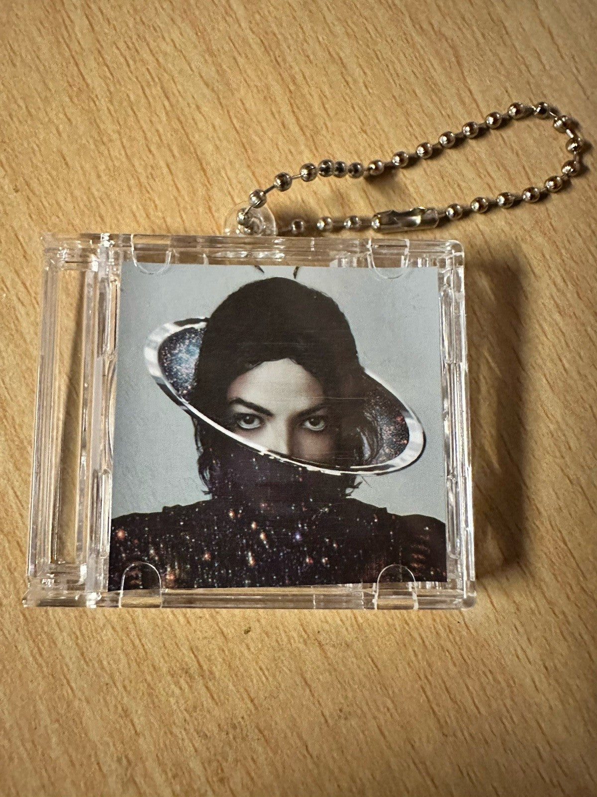Xscae Michael Jackson Ltd Ed Cd Keyring No Cd Keychain Gift Pop King