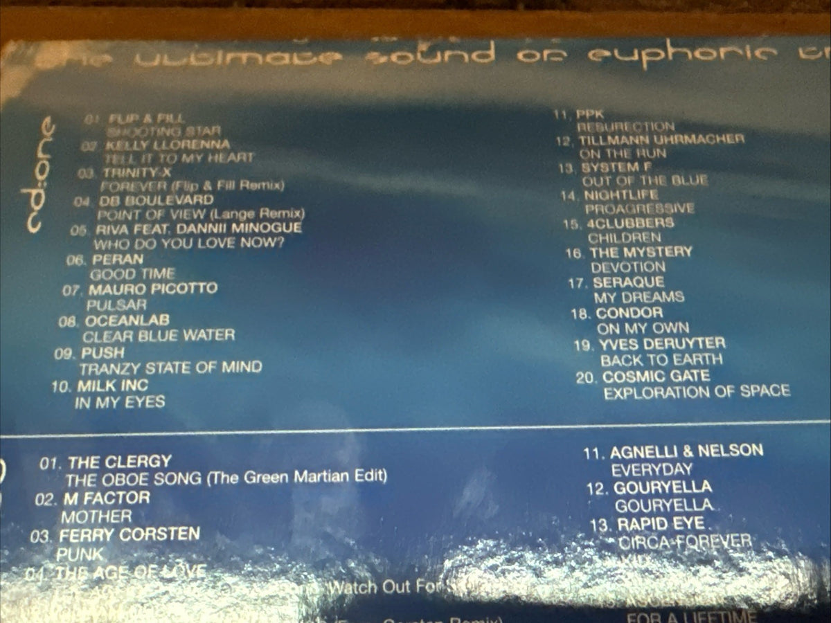 Hands to Heaven Various  (2x CD 2002) The Euphoria Of Trance 40 Track Electronic3