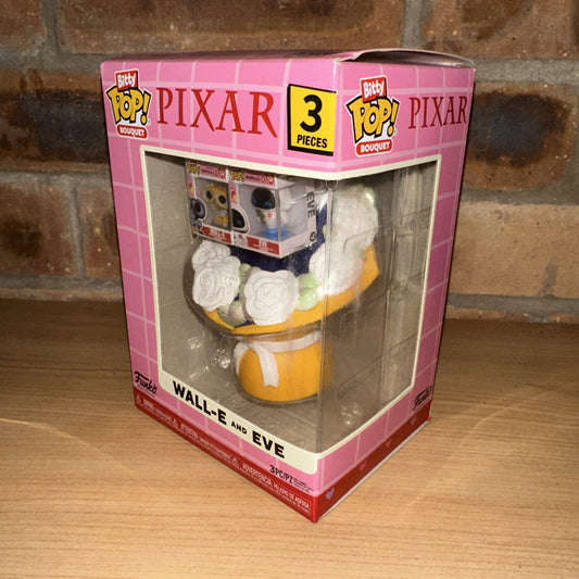 FUNKO POP WALL-E  VALENTINES BITTY BOUQUET 2PK Bittyverse Pixar Hard To Get