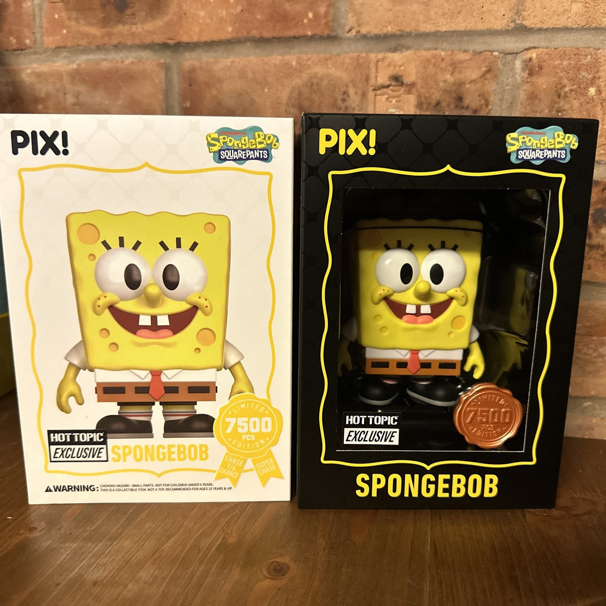 Thrilljoy Pix! Spongebob Squarepants  Hot Topic Common 7500 PCS In Stock Now1