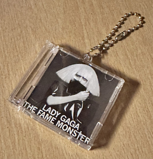 Beatles Stones Swift Choose Mini CD Case Keychain CD Keyring Pendant No Cd0