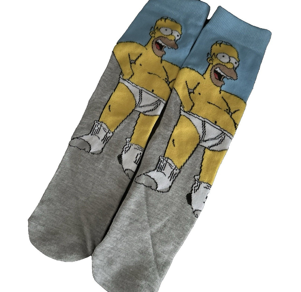 Homer In Pants Simpsons Cotton Mens socks Homer In Pants UK One Size 4-10 37-452