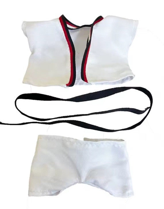 Labubu Judo Costume Dress Up For 17cm Doll Cute Monsters Gift Movie NO DOLL1