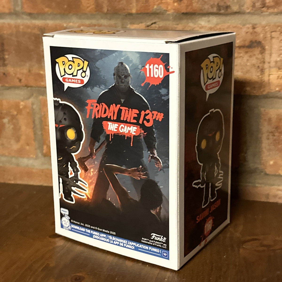 FUNKO Pop! Savini Jason The Friday 13th The Game 1160 Horror Collection3