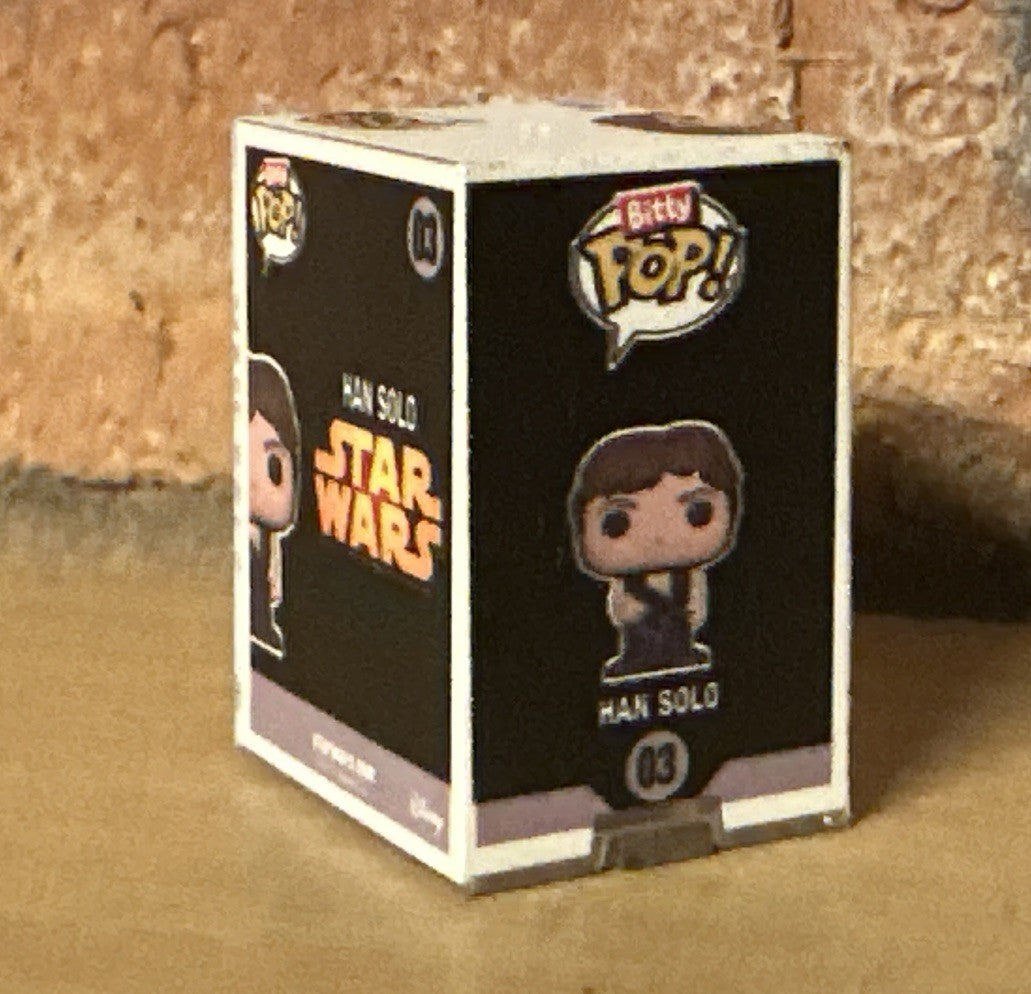 Funko Bitty Pop Star Wars Han Solo # 03 Disney (0.9-inches tall)1