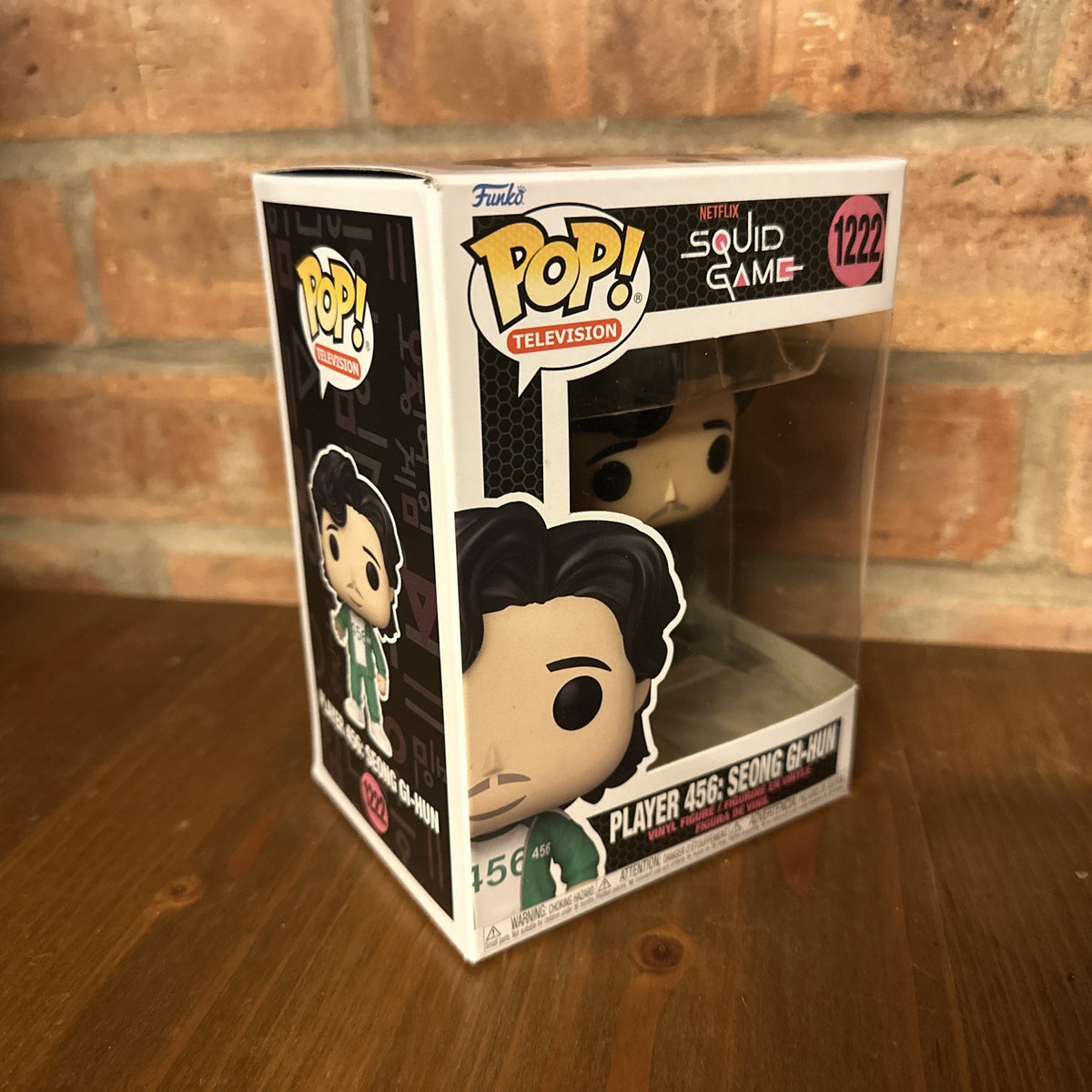 Funko POP! TV: Squid Game - Gi-hun 456 Collectable Vinyl Figure Gift Netflix1