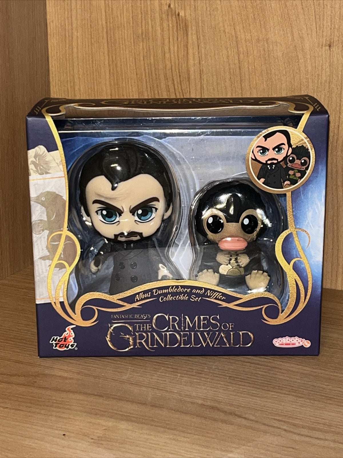 Harry Potter Fantastic Beasts crimes Of Grindewald Cosbaby Dumbledore & Niffler2