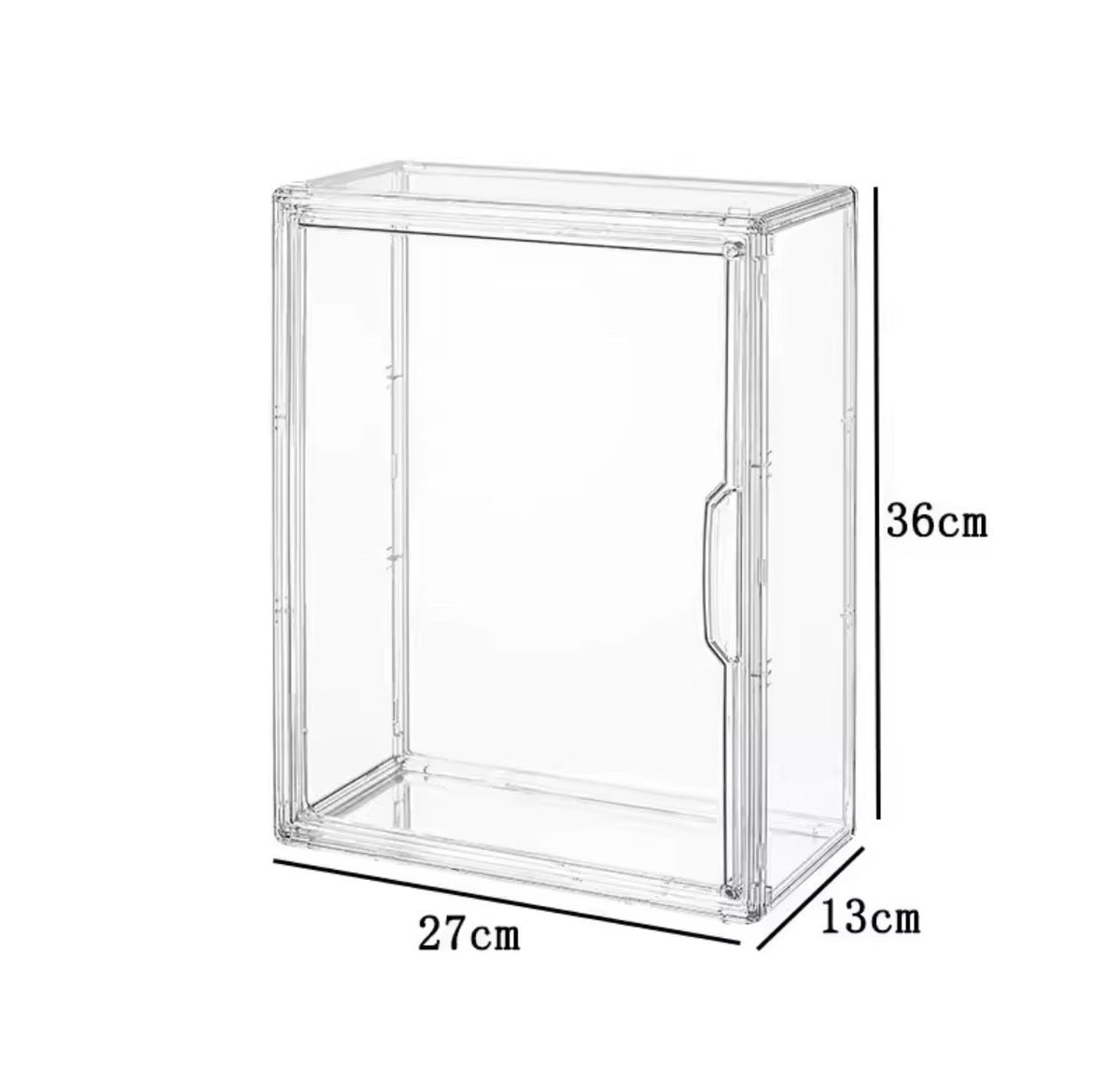 36cm Acrylic Display Case Clear Display Box Dustproof / Magnetic Door Funko0