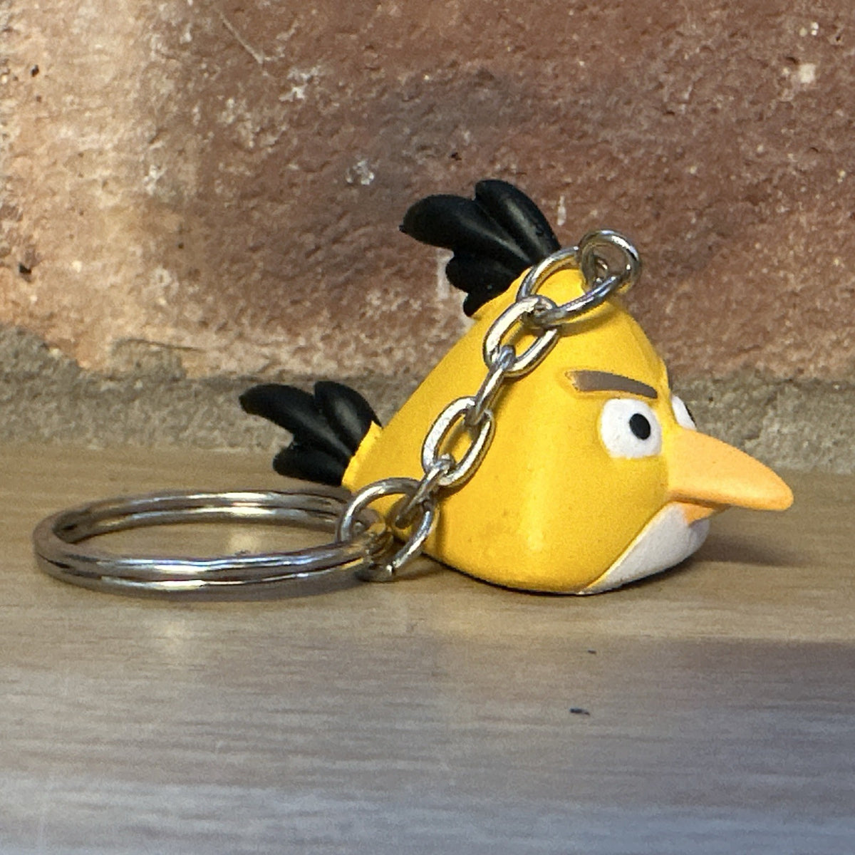 Angry Birds Canary Pig Key Ring  danglers Keychain charm PVC Movie Gift2