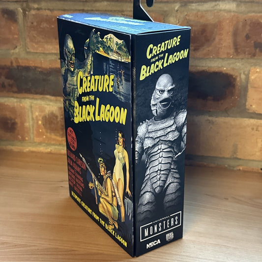 NECA UNIVERSAL MONSTERS (B&W) THE CREATURE FROM THE  BLACK LAGOON Figure Mint