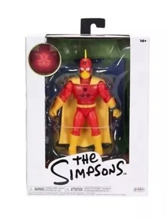 The Simpsons Radioactive Man Premium 5 inch Scale Action Figure - Jakks Pacific