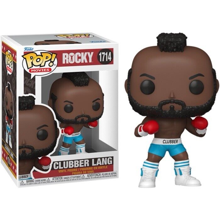 Funko Pop! SET of 3 - Rocky Balboa Clubber Lang Ivan Drago Boxing In Stk Movie