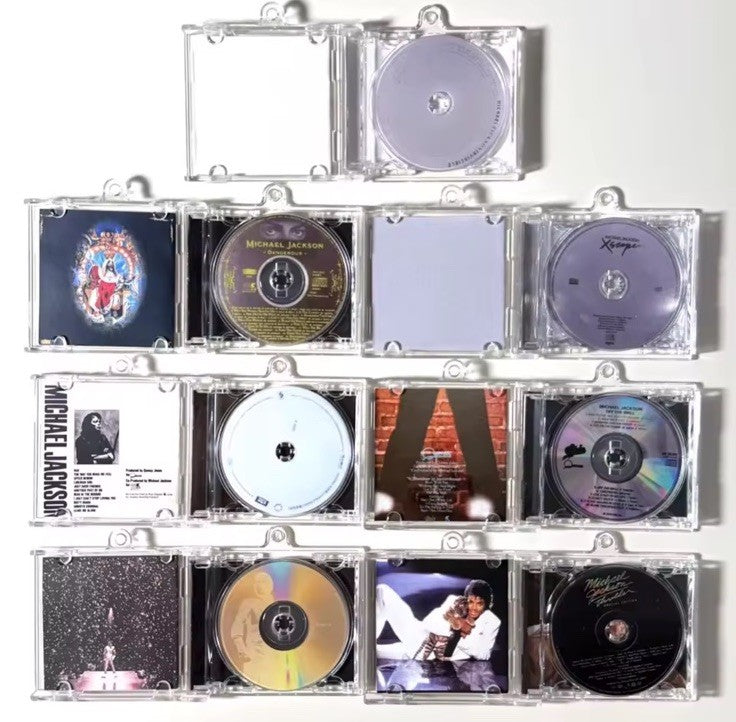  Michael Jackson XSCAPE MJ MINI Music CD NFC Keychain Album2